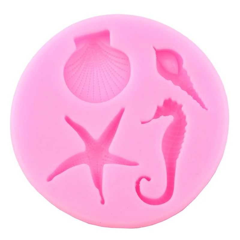 Форма раковины помадки силиконовая форма для кухни выпечки шоколадные