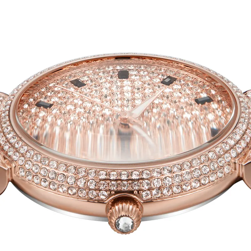 Женские кварцевые часы с браслетом из нержавеющей стали 30 м|Женские