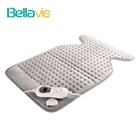 Электрическая уютная флисовая грелка Bellavie 63*42 см для подушки и шеи и спины, обогреватель для теплотерапии, облегчение боли (220 в ЕС)