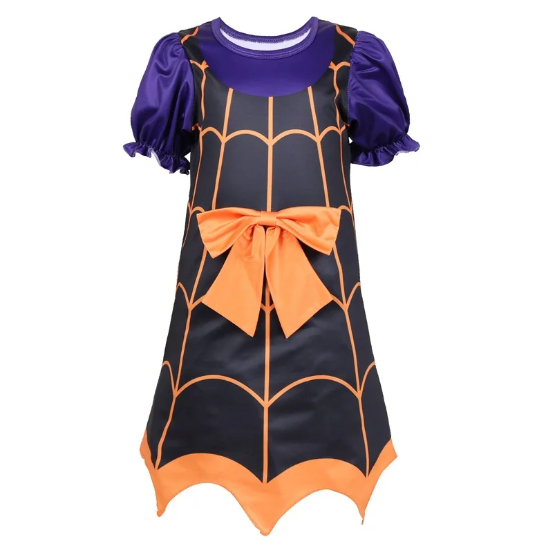 Новое платье для девочек костюм вампира Хэллоуина повязка на голову лето 2020