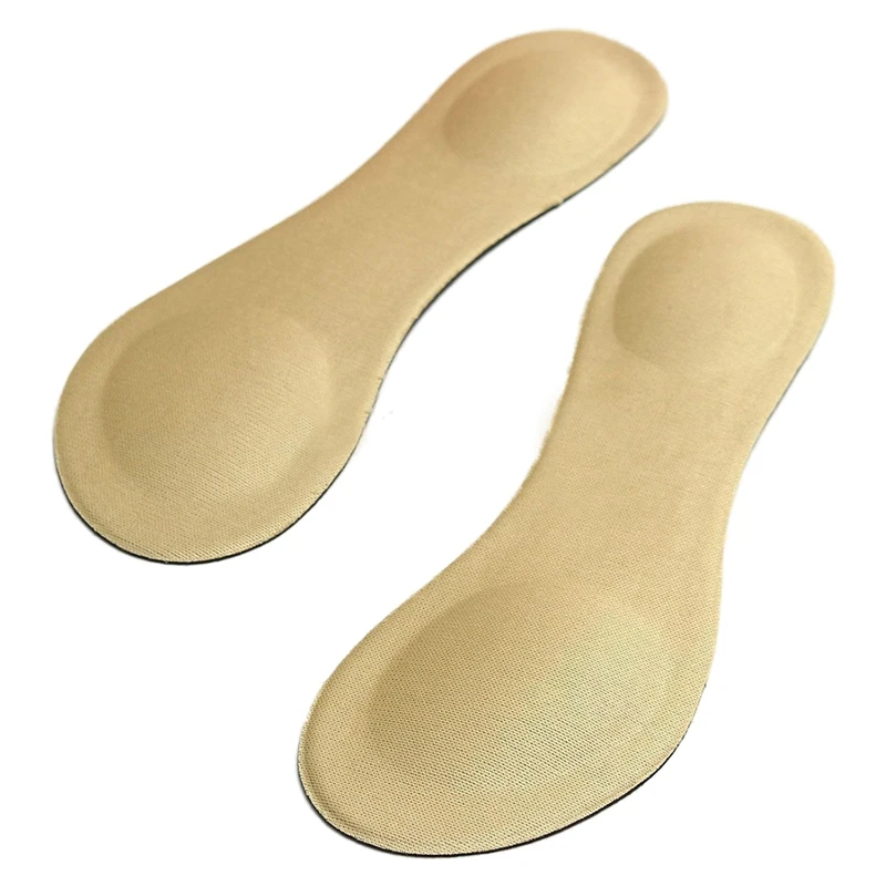 2 пары мягких стелек мгновенный комфорт обуви супинатор высокий каблук