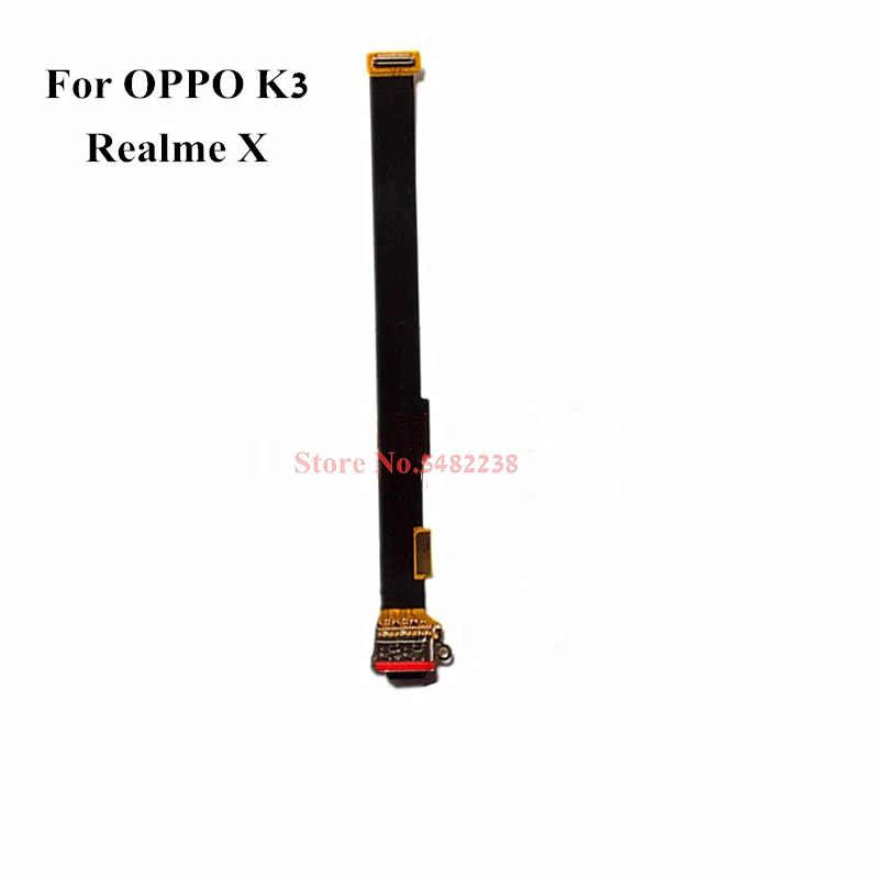 

Оригинальный USB зарядное устройство разъем для OPPO K3 Realme X USB зарядный порт док-станция гибкий кабель, сменные детали