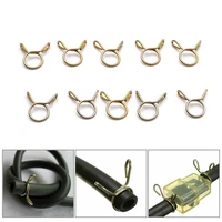10x 8mm motorcycle scooter atv fuel line hose tubing spring clips clamps motorcycle accessories fuel line clamp universal tools