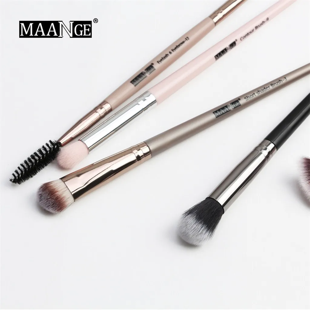 Макияжа 12 штук в комплекте рисовальная нейлоновая кисть из бархата высокого