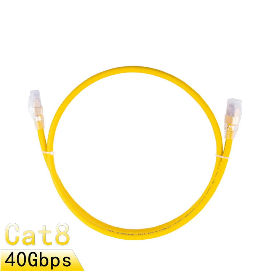 Ethernet кабель Cat8 RJ 45 сетевые кабели S/FTP Lan RJ45 патч корд для маршрутизатора ноутбука 40
