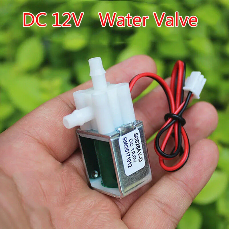 

DC12V Micro Mini Electric Solenoid Valve Normally Closed N/C Air Water Valve ,Garden Watering Valve