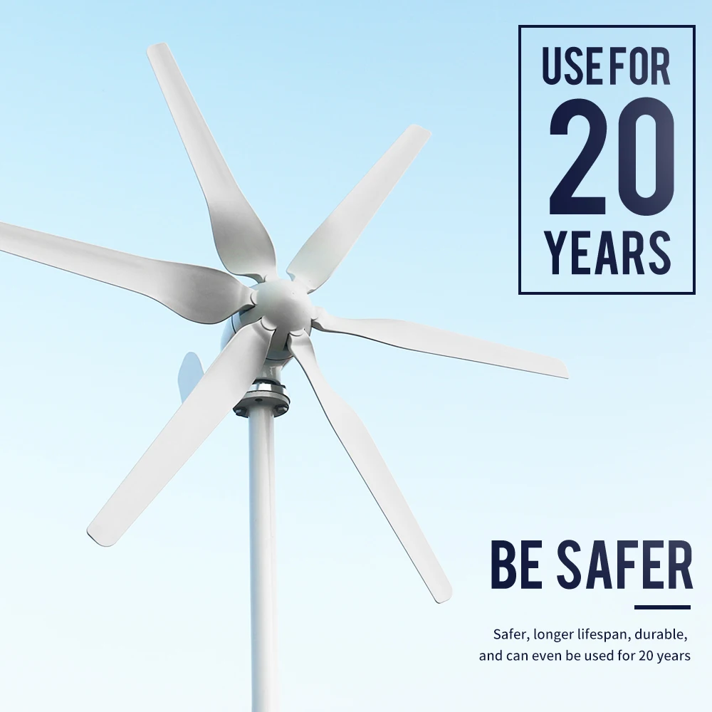 Ветряные турбины 1000 Вт генератор свободной энергии для дома контроллер MPPT низкий