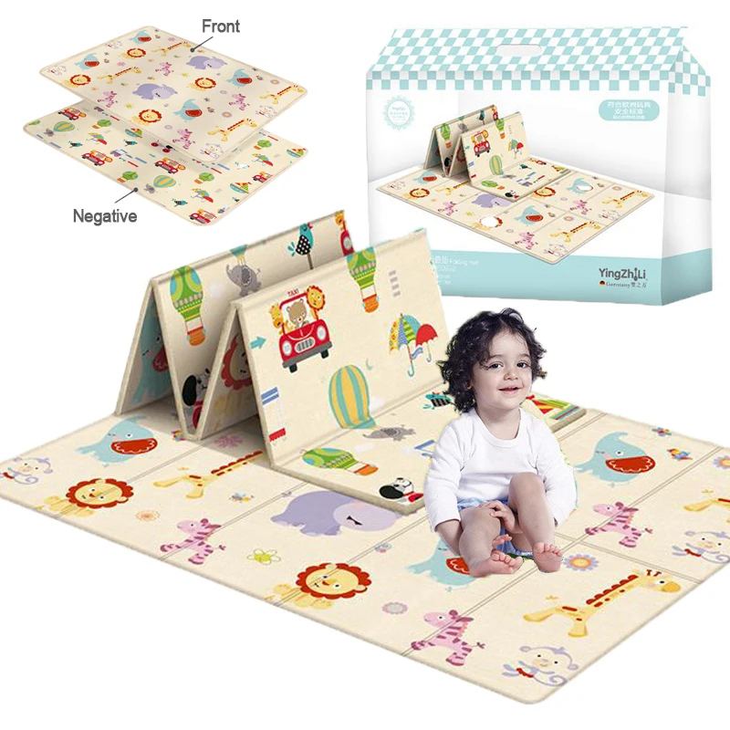

New Foldable Baby Play Mat Xpe Puzzle Mat Educational Children Carpet In The Nursery Climbing Pad Kids Rug Activitys Games Toy
