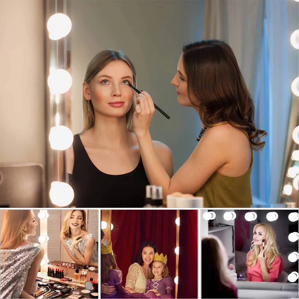 5 в светодиодный зеркальный светильник для макияжа голливудский туалетный