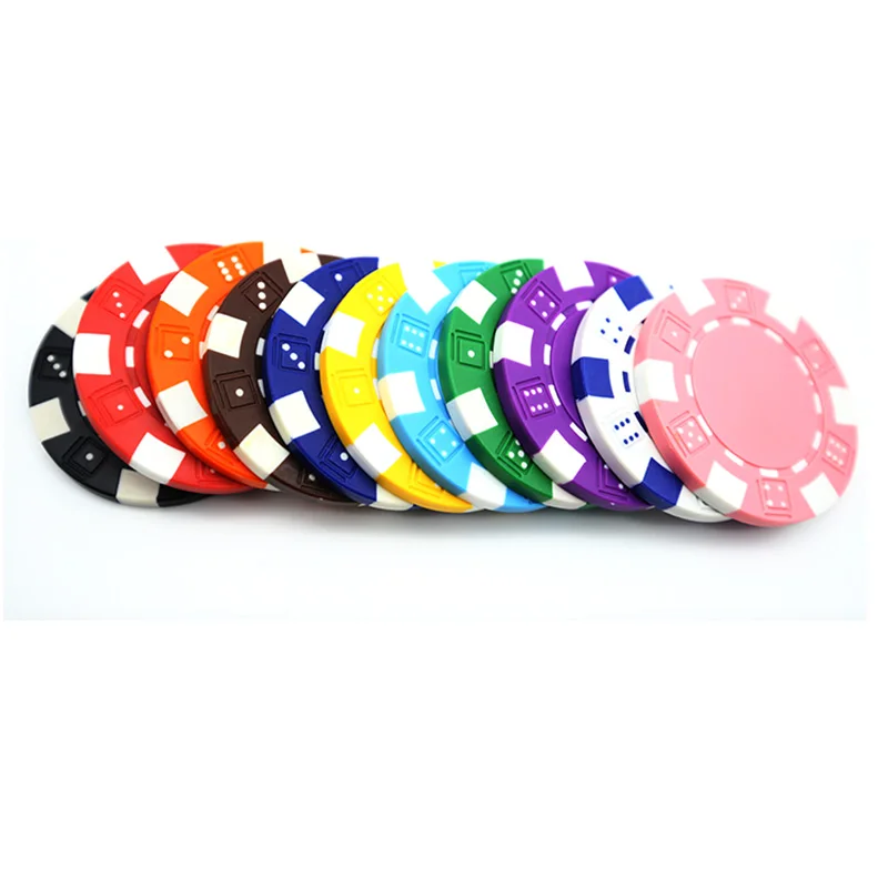 Классические чипы для покера 10 шт./лот круглые без значения 11 5 г железная/АБС