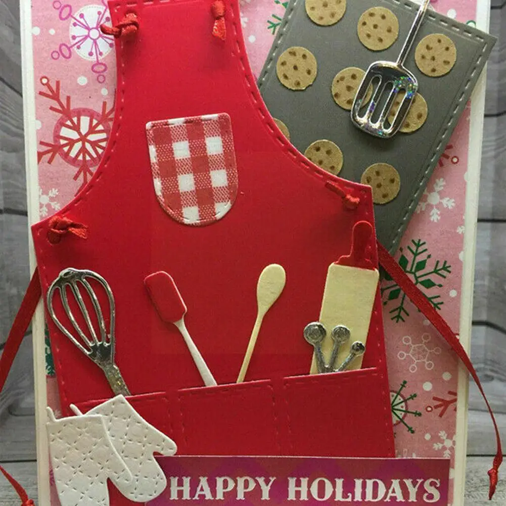 

Metal Cutting Dies For Scrapbooking Stencils Cook Cuts Album Paper Making Die Folders Apron Mold Embossing Diy Cards A5f1