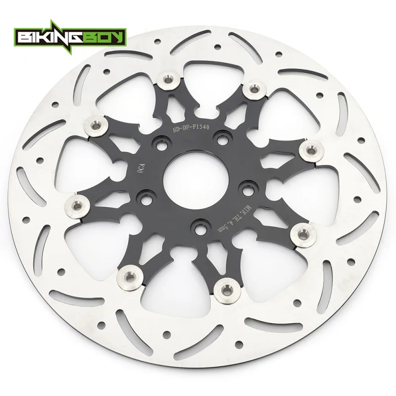 Фото Тормозной диск BIKINGBOY для переднего колеса FXDL Low Rider FXLR FXLR-CON FXRS-SP FXDWG Wide Glide FXST FXSTC Custom 91 92 93 94 95 96 №4