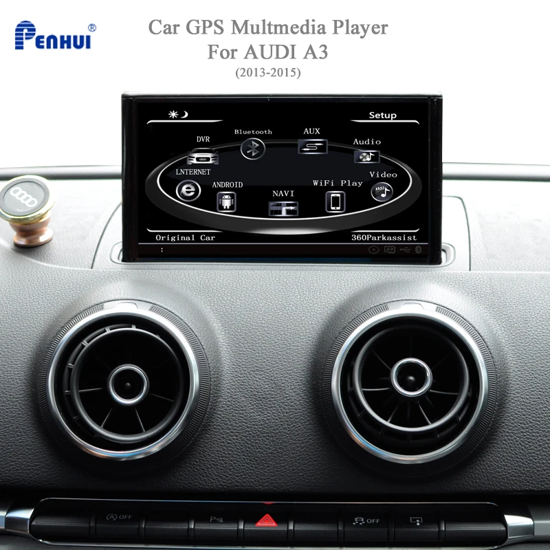 Автомагнитола для Audi A3 2012 2015 мультимедийный Видеоплейер с GPS навигацией Android 10 0