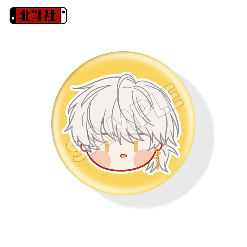 Брелок в стиле аниме светлый и ночной Осборн брошь с изображением Эвана саариэля