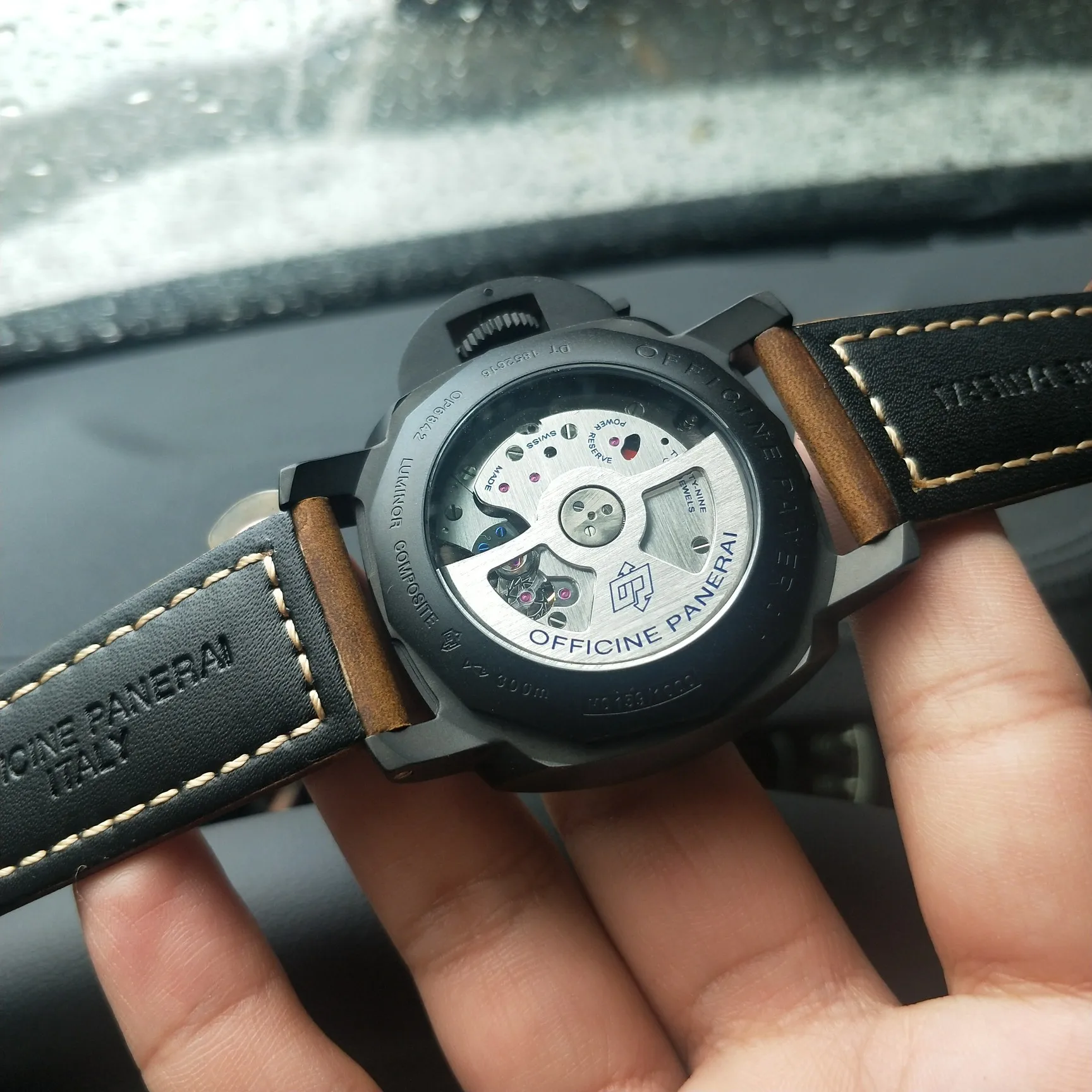 

Panerai Luminor watch men's skeleton automatic mechanical AAA watch gold skeleton retro men's women watch quartz watch