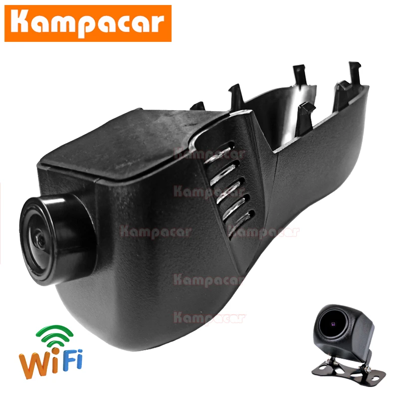 Kampacar VW03 D DashCam для Volkswagen VW туарег Touareg NF FL 7P R Edition X V6 V8 R50 2K Авто Двойной объектив Full HD