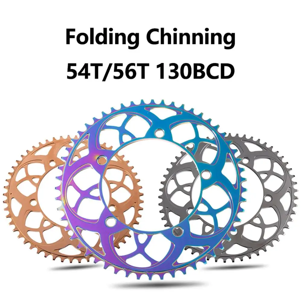 Складная звезда велосипеда BMX из алюминиевого сплава 7075 дюйма с широкими зубьями