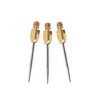 6 шт. 2BA телефон со стальным наконечником, Профессиональные сменные игры без падения для клуба, золото