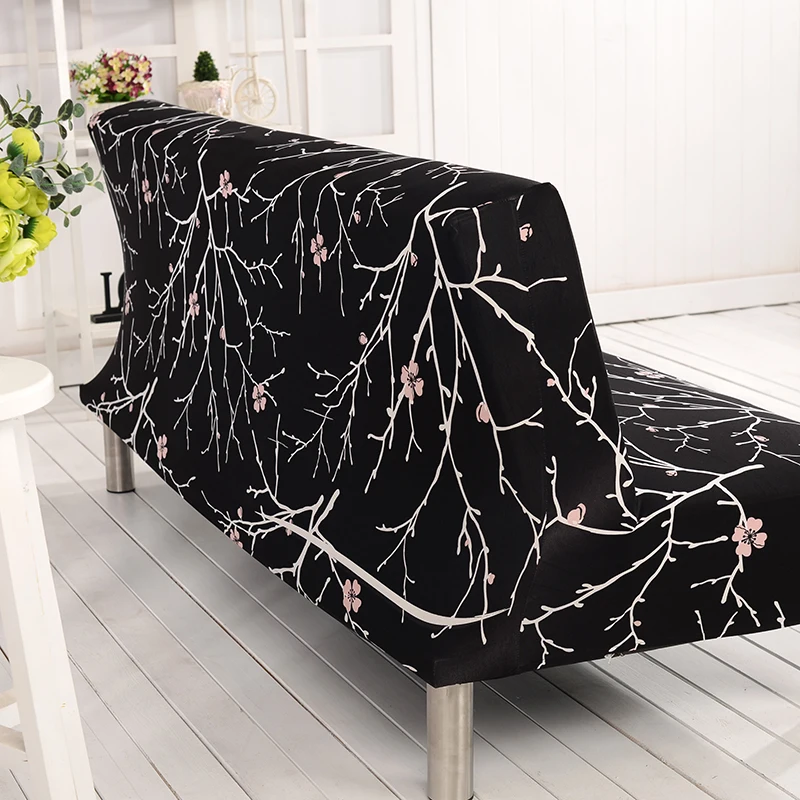 Универсальный Эластичный чехол для дивана без подлокотника складной