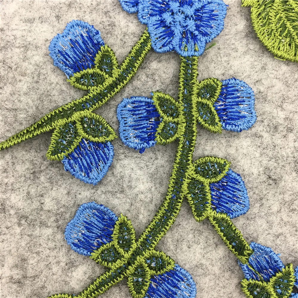 Новинка модная вышитая аппликация сделай сам одежда для рукоделия кружевная