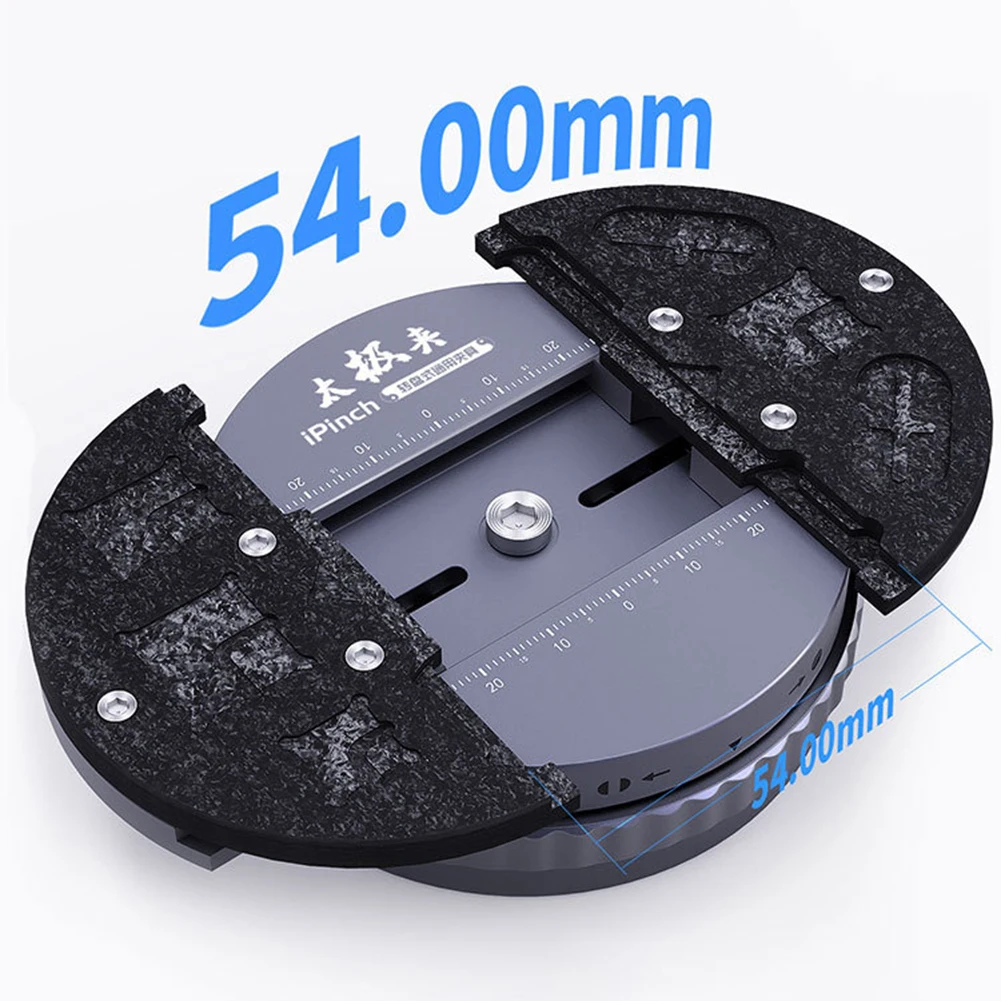 

Universal PCB IC Chip Holder Double Axis 360Turntable Glue Removal Motherboard BGA Jig Soldering Fixture Temperature Resistant