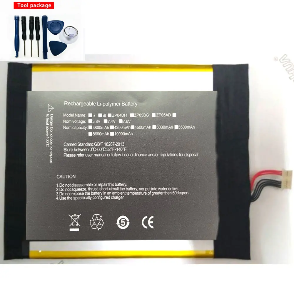 

Original size battery 7.6V 4500mAh 34.2WH HW3487265 for Zhongbai Jumper EZbook 3L Pro EZbook3L Pro Batteries