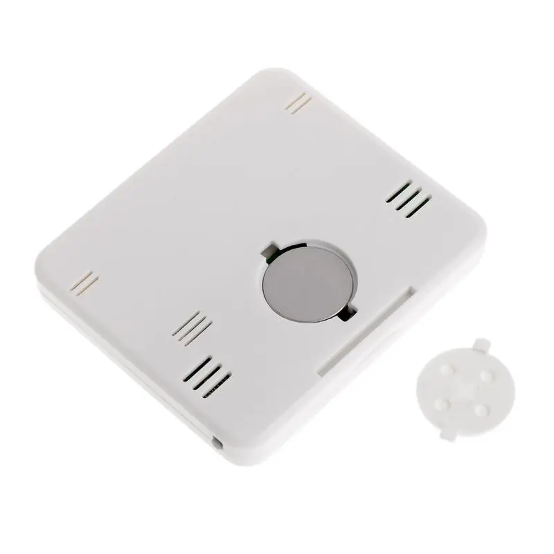 automatic electronic temperaturehumidity monitor clock 3 2 lcd digital screen free global shipping