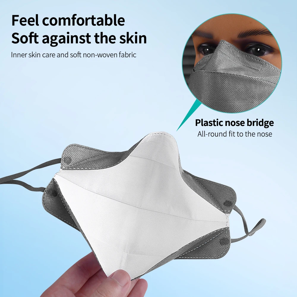 Elough 4D FFP2 Mascarillas FPP2 Homologadas FP2 6 цветов взрослая KN95 маска для рыбы CE FFP2Mask 4-слойная FFP3 FFP