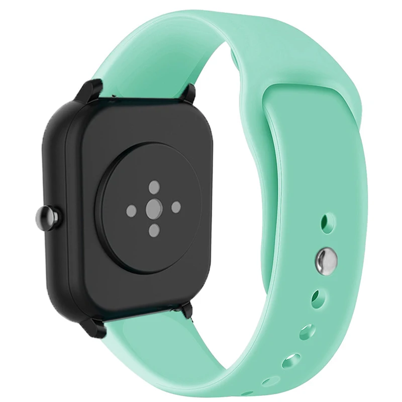 Ремешок для часов Amazfit GTS/2/2e/GTS2 Mini/GTR 42 мм/47 мм/GTR2/2e/stratos 2/3 спортивный силиконовый