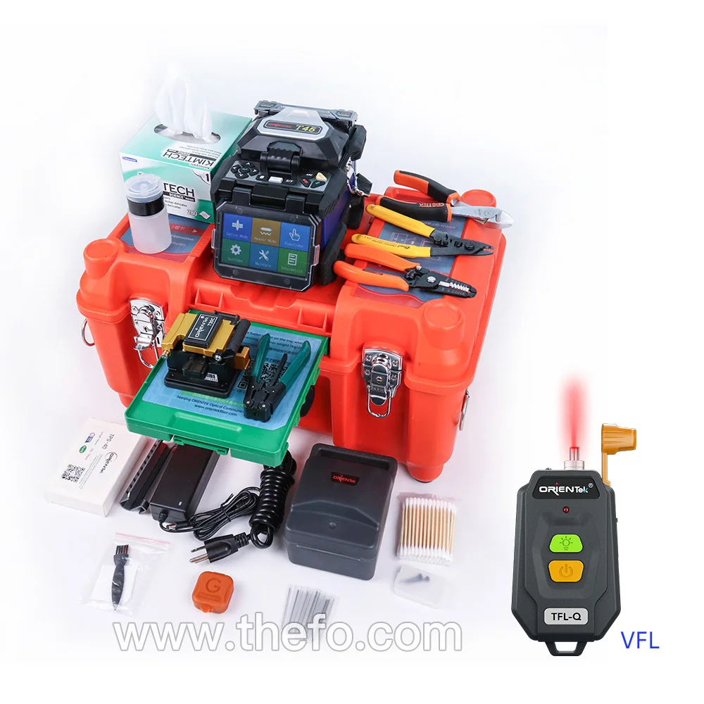 Orientek T45 волоконно оптический сварочный аппарат fusionadora оптоволокно Fsoudeuse волокна