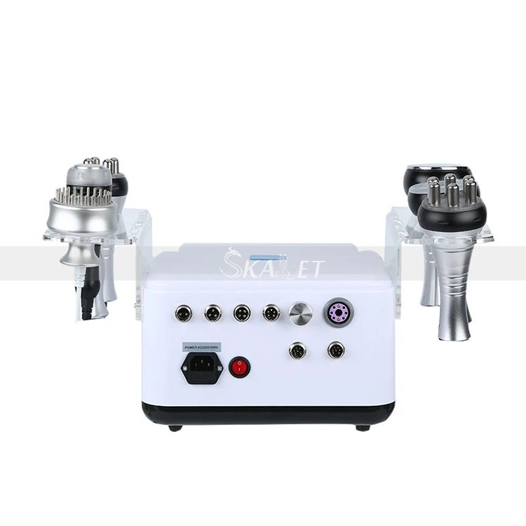

LED Phototherapy Machine Slimming Skin Rejuvenation Ultrasonic 40K Vacuum Radio Frequency Cavitation Machine