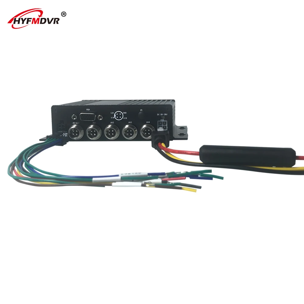HYFMDVR по заводским ценам MDVR Sd карты 4 канальная Автомобильная Регистраторы