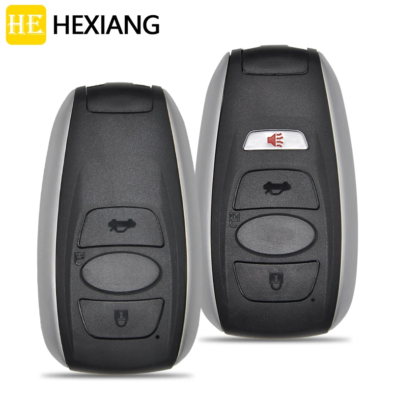 HE Xiang Car Remote Control Key For Subaru XV SV Forester WRX STI Legacy Outback Replace Smart Keyless Go Promixity Card Cover | Автомобили