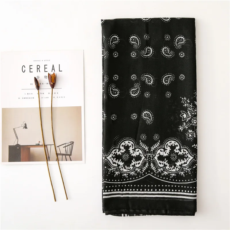 2020 дамская модная Черная шаль с кисточками хиджаб шарф для женщин роскошная