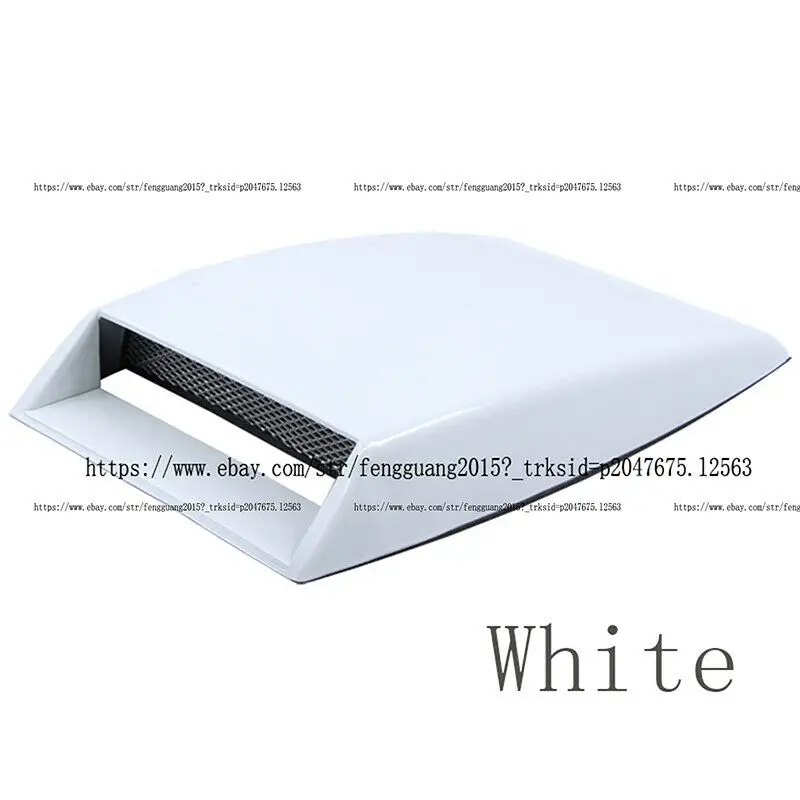 

ABS Universal Decorative Air Flow Intake Hood Scoop Vent Cover For car truck