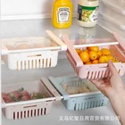 Регулируемый выдвижной ящик для хранения в холодильнике, ящик для холодильника, выдвижной ящик для холодильника, стойка для хранения с отделениями для свежести