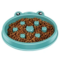 Anti-Gulping Dog Bowl Eco-friendly Non-Slip Pet Slow Feeder Cat Puppy Food Feeding Dishes For Small Medium Breed Dogs Pet Supply