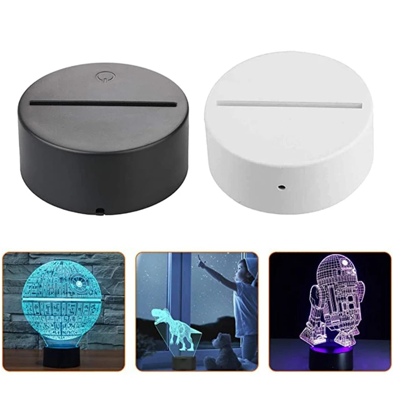 

4 шт., светодиодный ночсветильник с USB-кабелем, 7 цветов