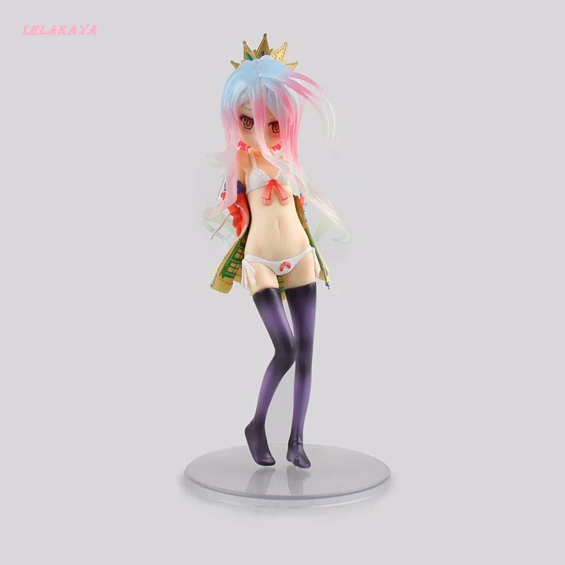 Купальник-бикини из аниме No Game Life Aquamarine Shiro Ver. ПВХ экшн-фигурка Коллекционная