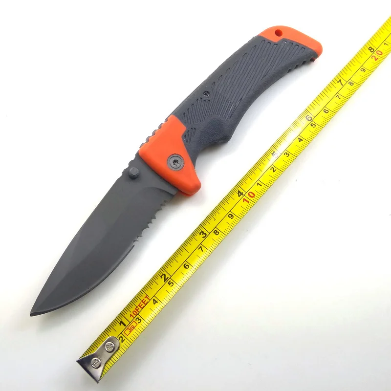 Складной нож с зубчатыми зубцами VG10 тактический карманный Клинок для выживания