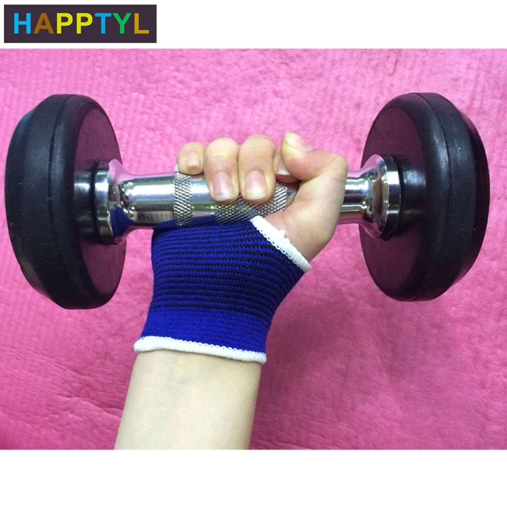 HAPPTYL 1 пара наручный бандаж для рук тренажерный зал спорт поддержка наручных