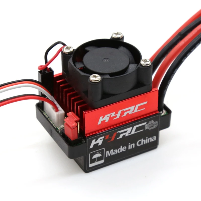 

1060 60A Waterproof Brushed ESC Speed Controller Forward Brake And Reverse Brake With 6V/3A BEC For 1/10 RC Car Parts