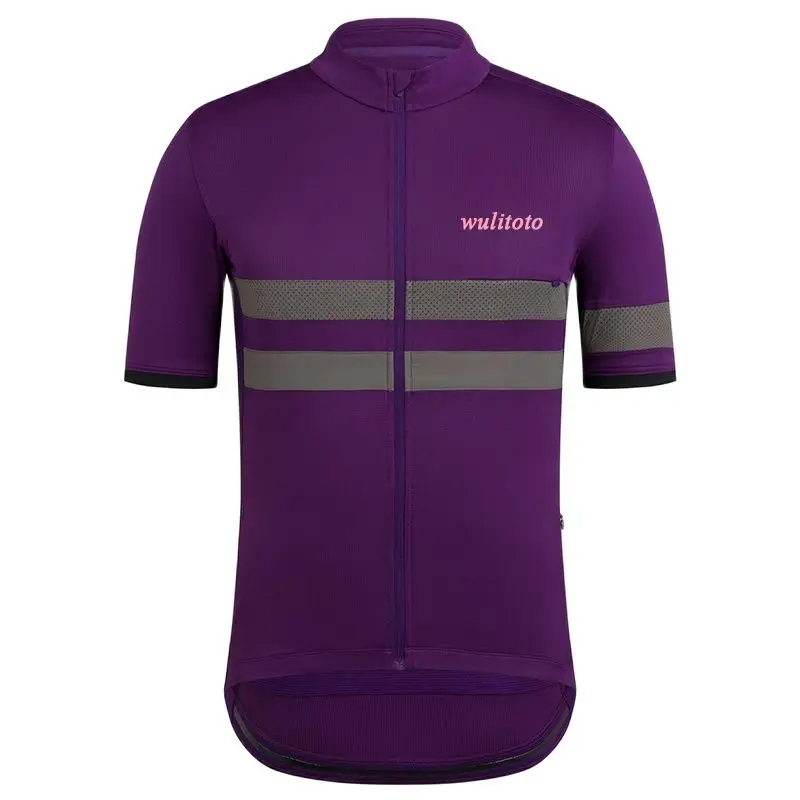 

Вело-Джерси WULITOTO, летняя, с коротким рукавом, для езды на велосипеде на открытом воздухе, для езды на горном велосипеде, дышащая велосипедная...