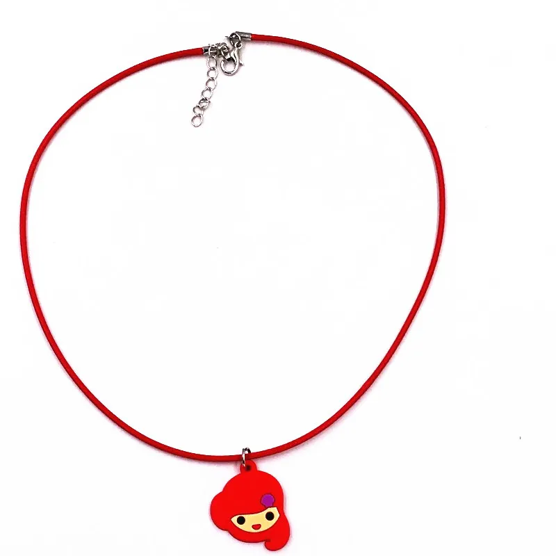 1 шт. хит продаж милые ювелирные изделия принцессы Ариэль ПВХ подвеска в виде