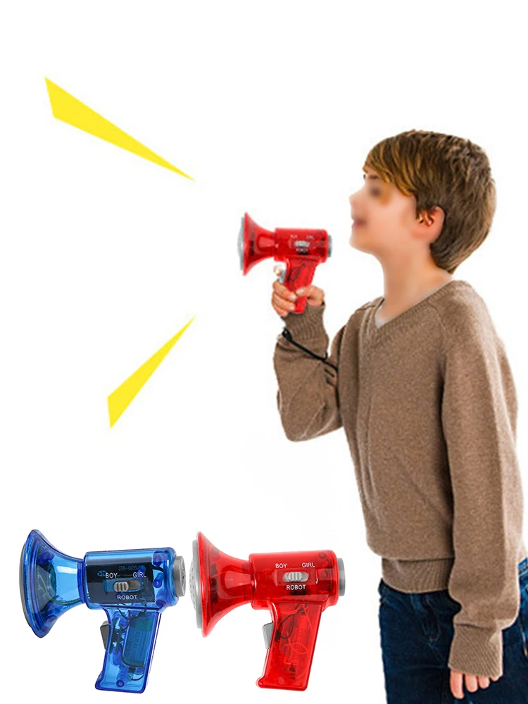 

Children Voice Changer Adults Kids Smart Amplifier 7 Different Funny Voice Children Party Toys Sounding Toys Kids Gift