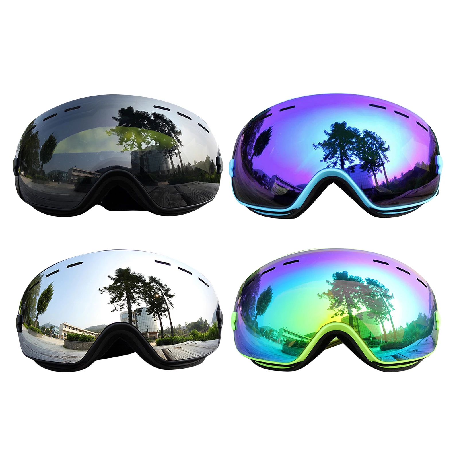 

Profession Ski Snowboard Goggles Anti Fog Snowmobile Sunglasses
