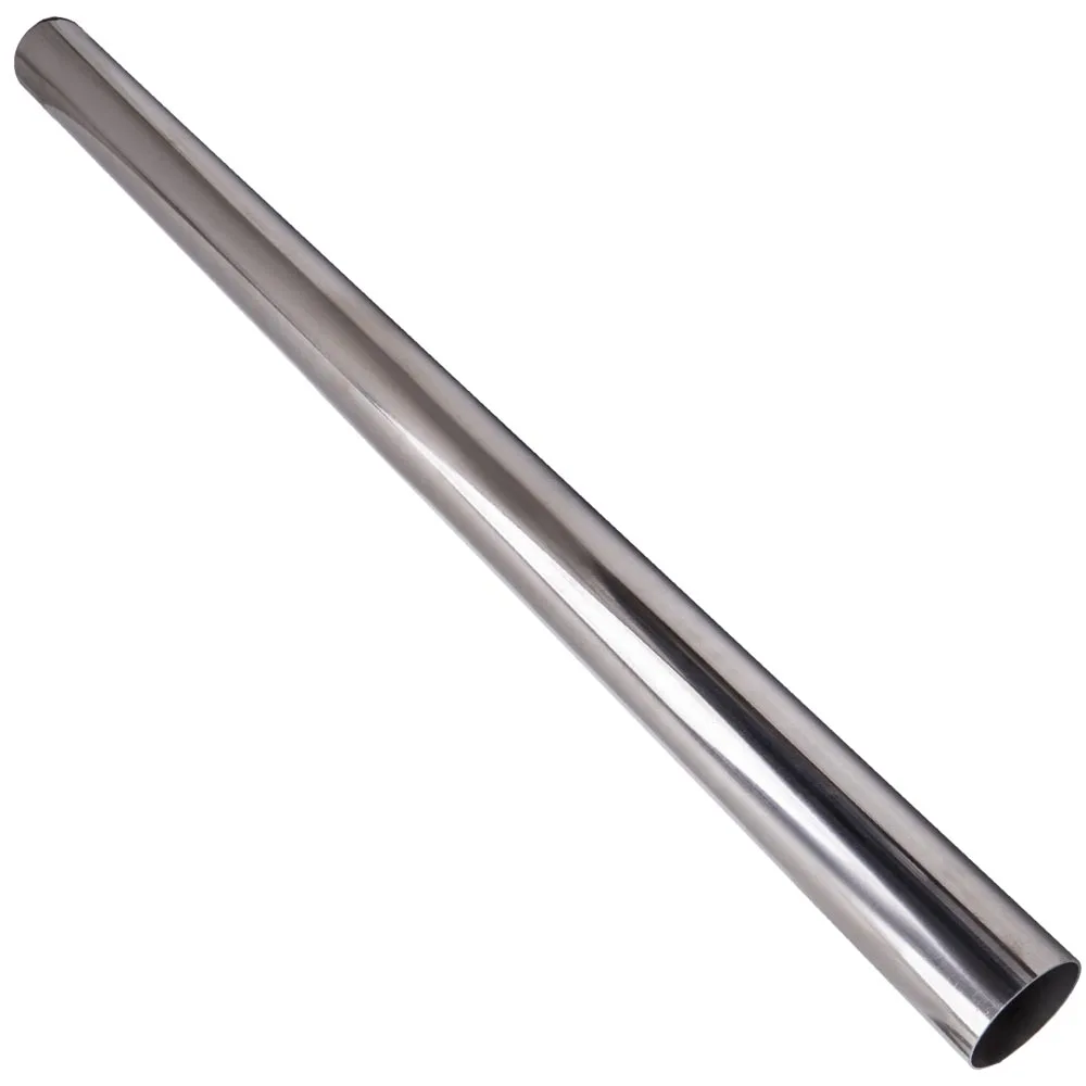 

Универсальная прямая стальная выхлопная труба 3 "OD 76 мм T304, 4 фута/48 дюймов, Толщина: 1,5 мм