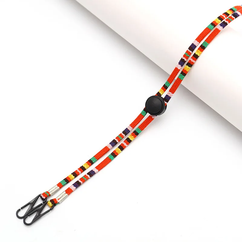 

Adjustable Face Mask Hanging Rope Face Mask Lanyard Anti-lost Disposable Holder Glasses Chains