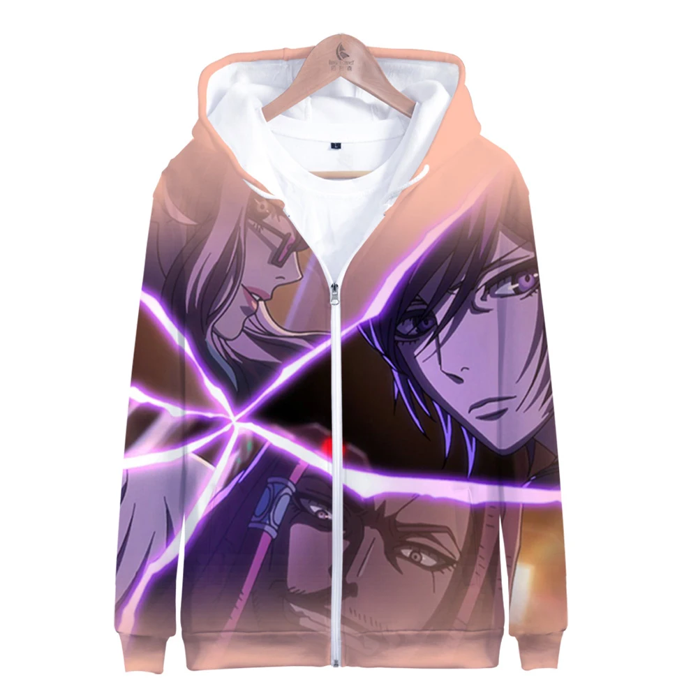 

Popular Akudama Drive 3D Printed Zipper Hoodies Women/Men Fashion zipper Long Sleeve Hooded Sweatshirt Hot Sale Street Tops