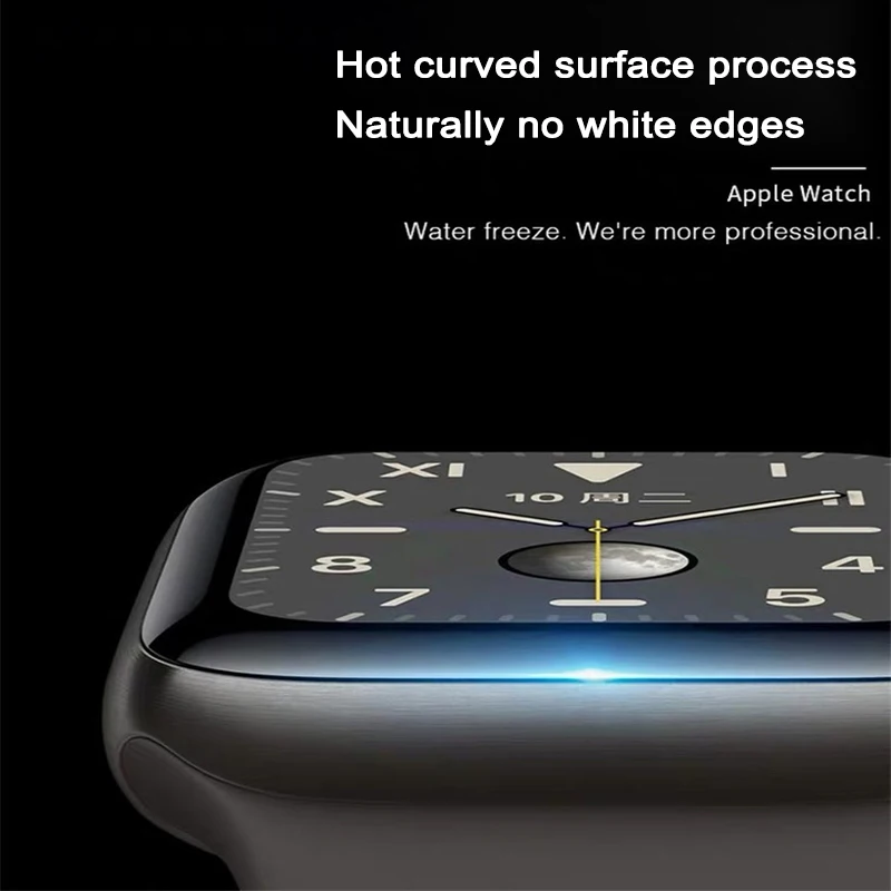 Подходит для Apple Watch / SE изогнутая поверхность 3D Full Glue HD пленка из закаленного